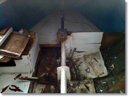 cal 21 sailboat interior